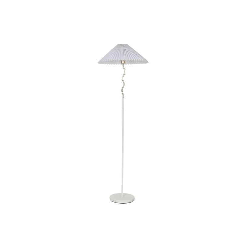 Lampadaire Home ESPRIT Blanc Doré 50 W 220 V 50 x 50 x 155 cm (2 Unités)