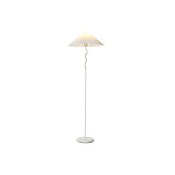 Lampadaire Home ESPRIT Blanc Doré 50 W 220 V 50 x 50 x 155 cm (2 Unités)