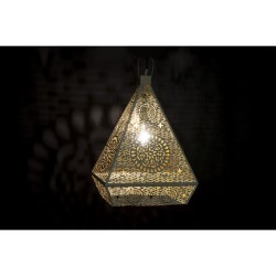 Ceiling Light Home ESPRIT White Golden Metal 25 W 29 x 26 x 40 cm