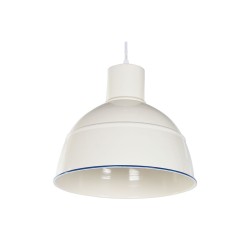 Ceiling Light Home ESPRIT Blue White Metal 50 W 32,5 x 32,5 x 30 cm