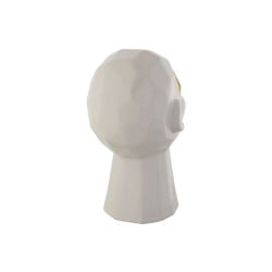 Decorative Figure Home ESPRIT White Golden Face 29 x 18 x 30 cm