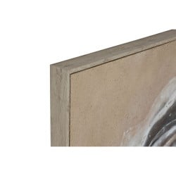 Bild Home ESPRIT Weiß Beige abstrakt Moderne 102 x 3,2 x 102 cm (2 Stück)