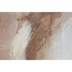 Painting Home ESPRIT White Brown Abstract Modern 92 x 3,8 x 122 cm (2 Units)