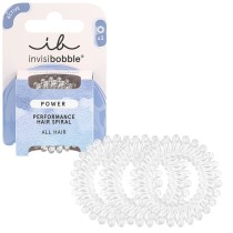 Rubber Hair Bands Invisibobble Transparent (3 Units)