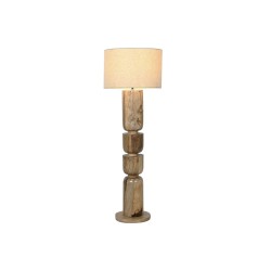 Lampadaire Home ESPRIT Beige Naturel 220 V 40 x 40 x 116 cm