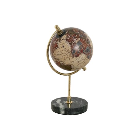 Globe terrestre Home ESPRIT Noir Beige Vintage 10 x 10 x 20 cm