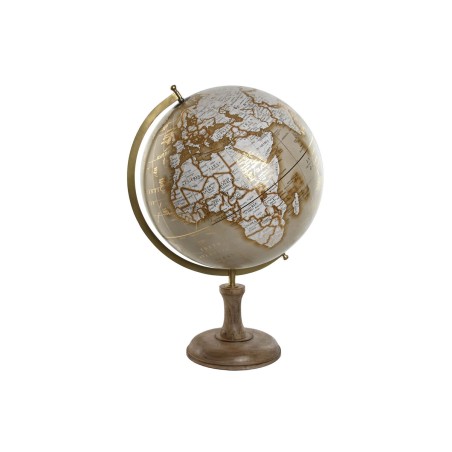 Globe terrestre Home ESPRIT Beige Doré Vintage 50 x 46 x 70 cm