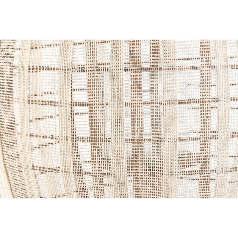 Bougeoir Home ESPRIT Blanc Naturel Bois Verre 37 x 37 x 56 cm