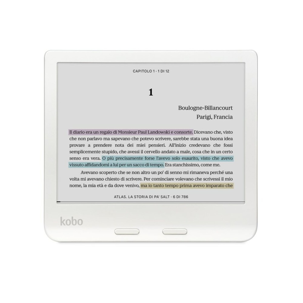 eBook Rakuten N428-KU-WH-K-CK Blanc 32 GB 7"