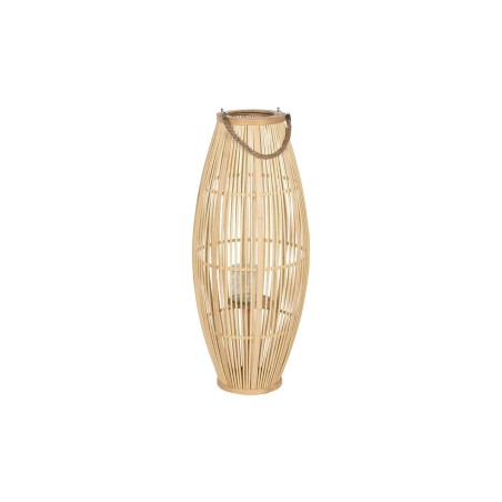 Candleholder Home ESPRIT Natural Light brown Bamboo 35 x 35 x 85 cm