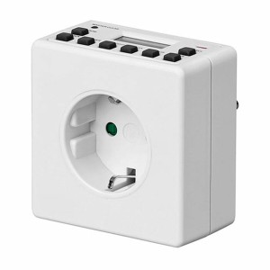 Plug with digital timer NIMO 250 V 16 A 10 A Weekly