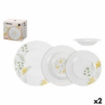 Assiettes La Mediterránea Reims Ronde 18 Pièces (2 Unités)