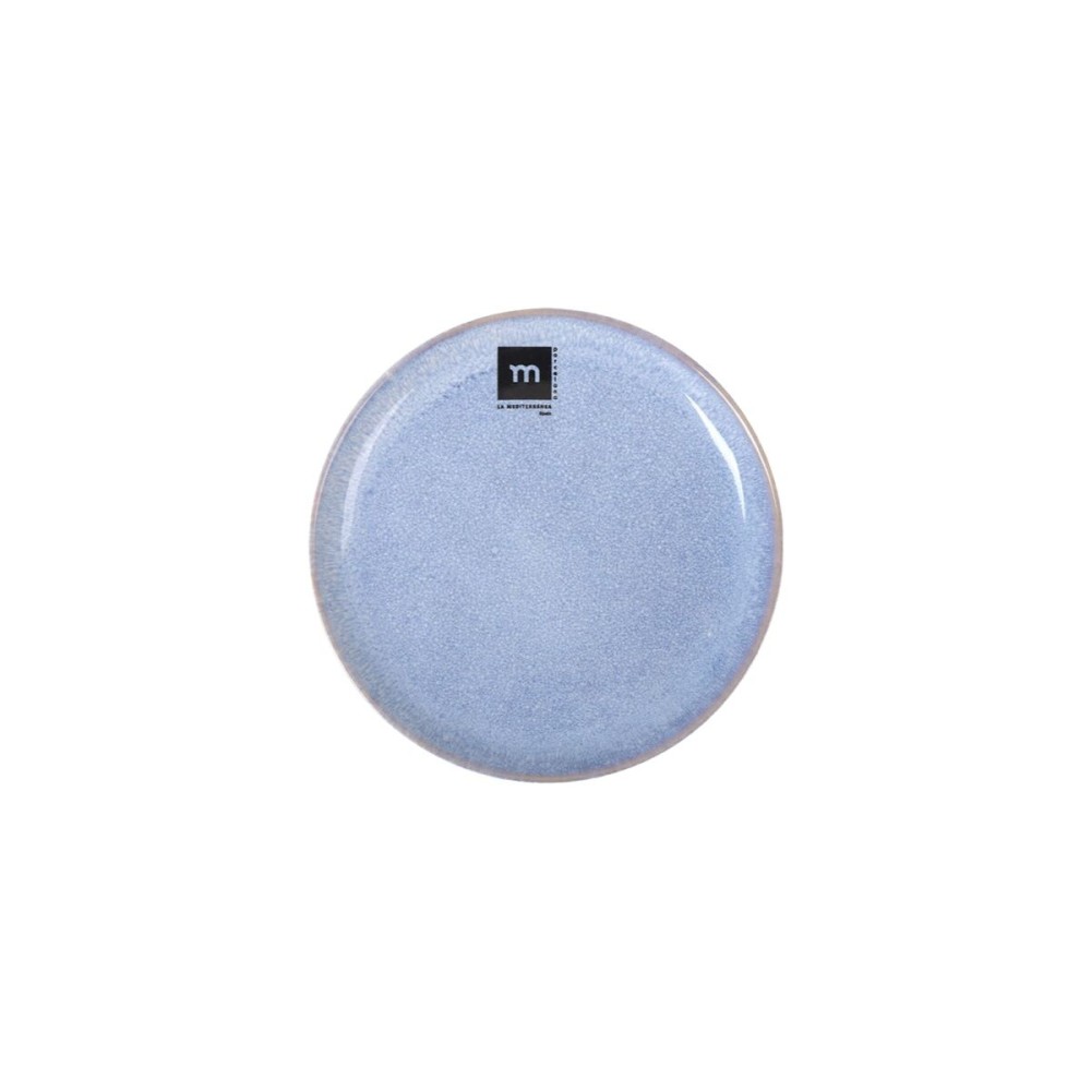Assiette plate La Mediterránea Macarella blue Ø 16 cm (24 Unités)
