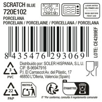 Serving Platter La Mediterránea Scratch blue (12 Units)