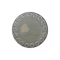 Assiette plate La Mediterránea Almudena Gris (12 Unités)