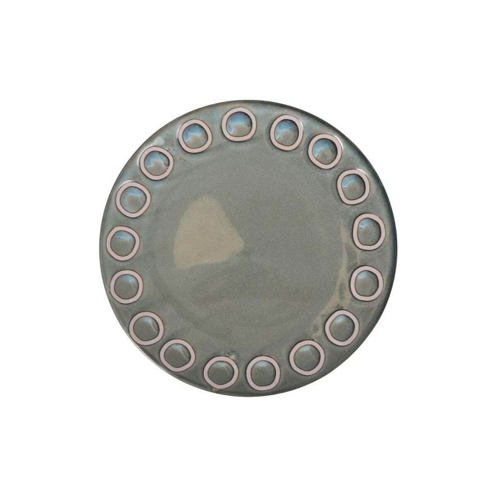 Assiette plate La Mediterránea Almudena Gris (12 Unités)