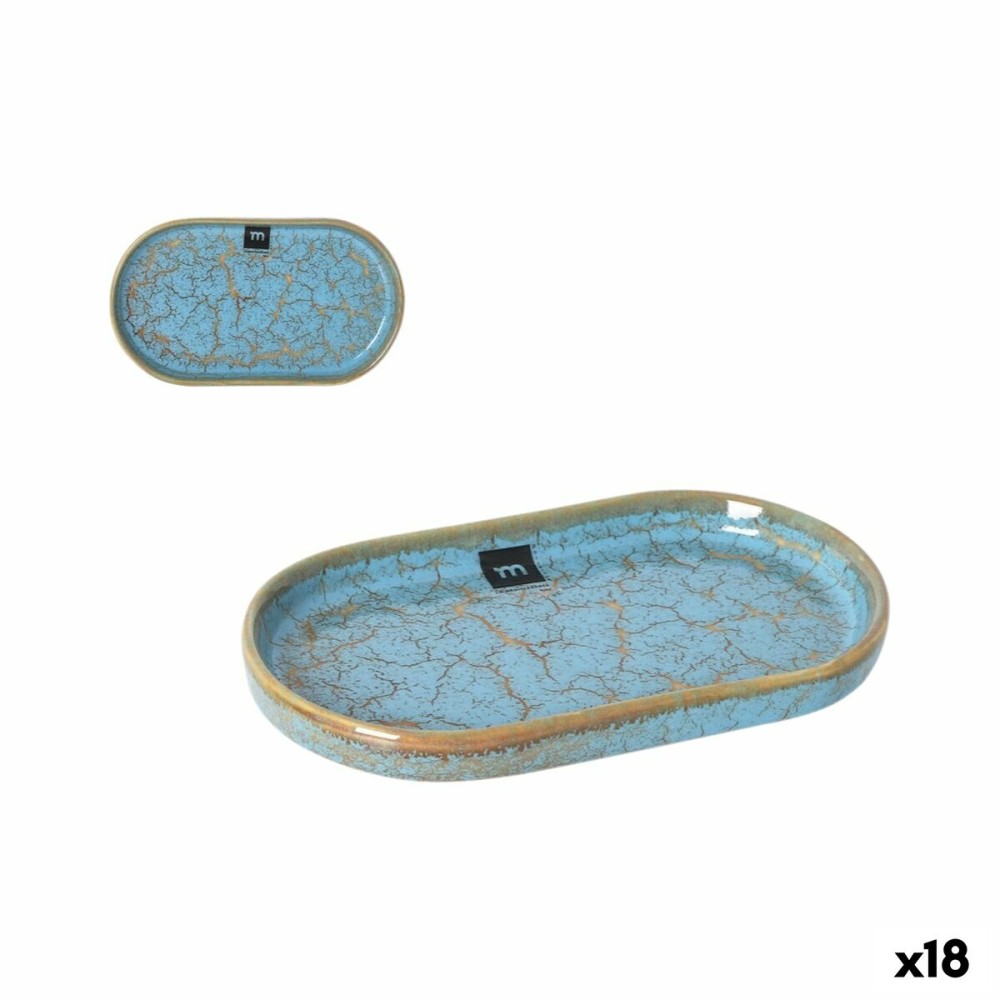 Serving Platter La Mediterránea Scratch blue (18 Units)
