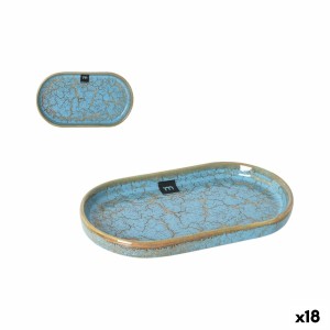 Serving Platter La Mediterránea Scratch blue (18 Units)