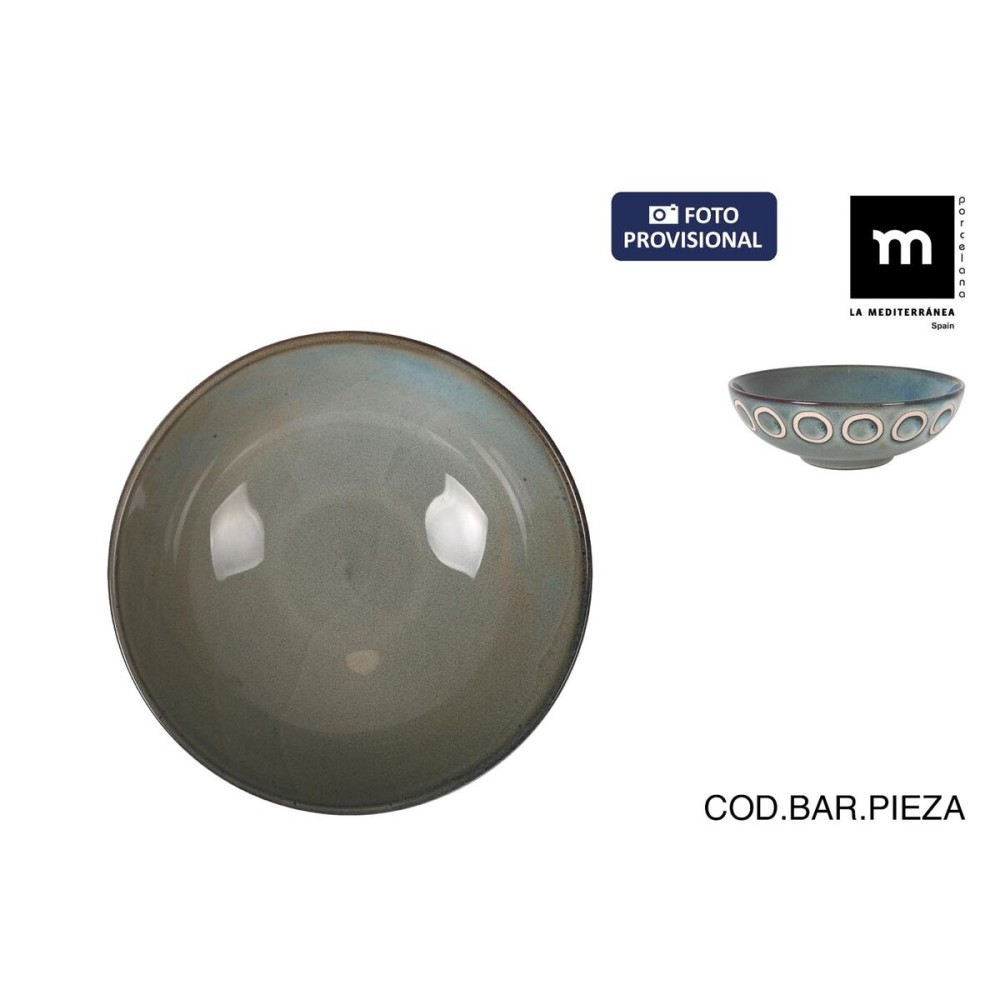 Assiette plate La Mediterránea Almudena Gris (24 Unités)