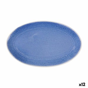 Kochschüssel La Mediterránea Calobra Blau 34,1 x 20,7 cm (12 Stück)