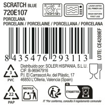 Serving Platter La Mediterránea Scratch blue (18 Units)