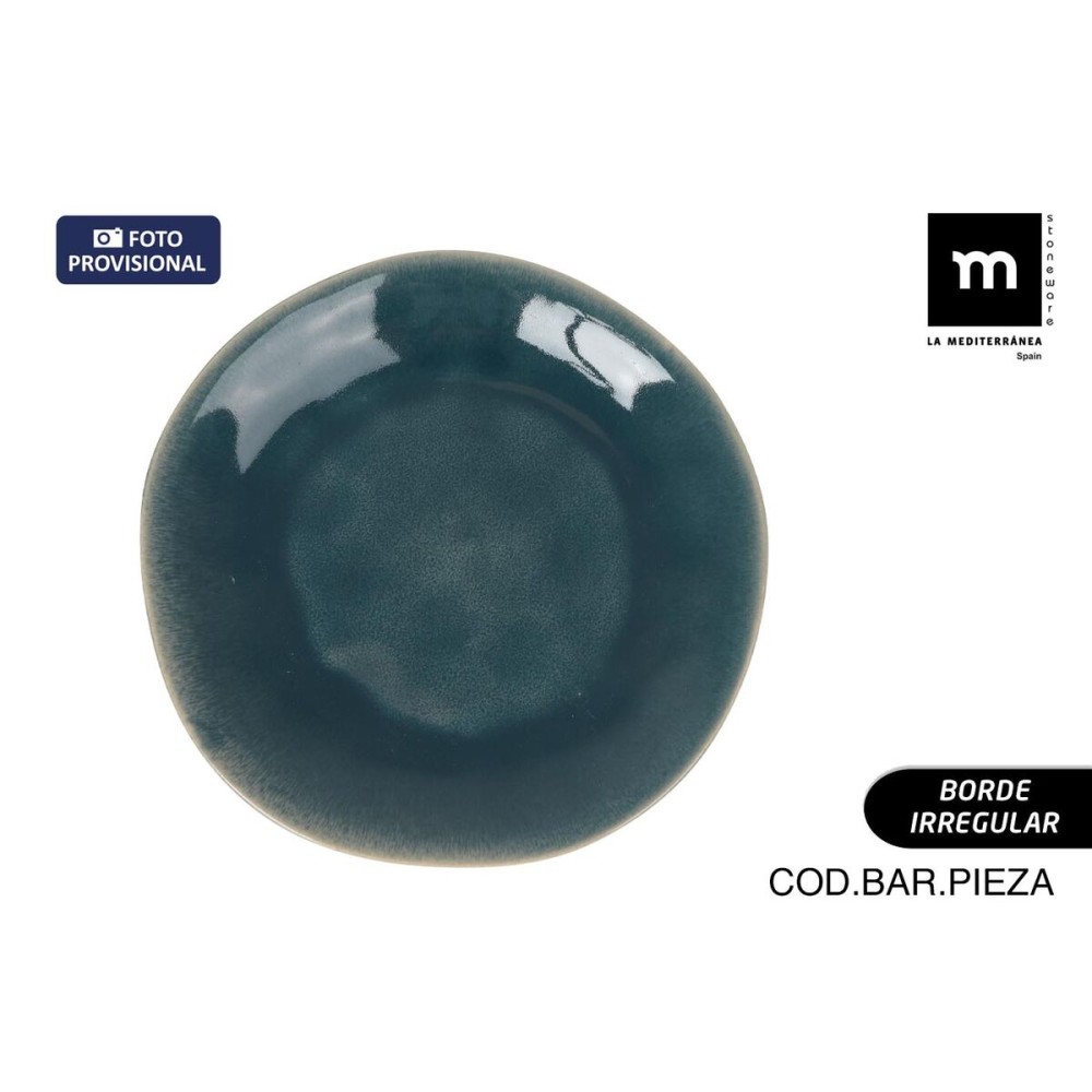 Assiette plate La Mediterránea Ocean blue (12 Unités)