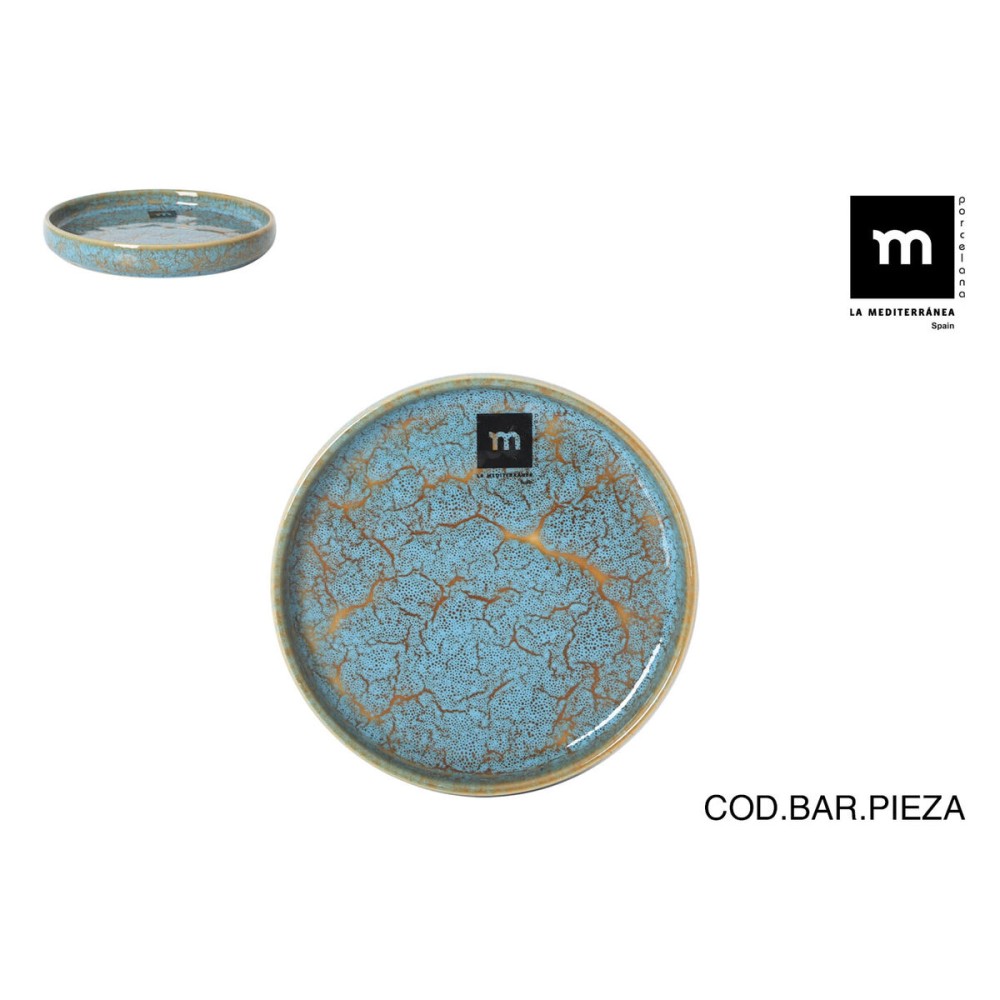 Kochschüssel La Mediterránea Scratch blue 13,7 x 2 cm (24 Stück)