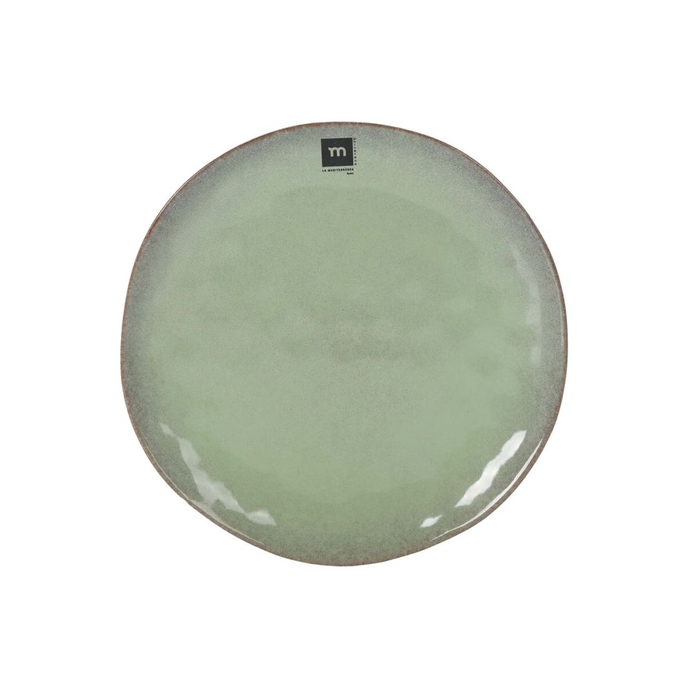 Assiette plate La Mediterránea Macarella green Ø 26,5 cm (12 Unités)