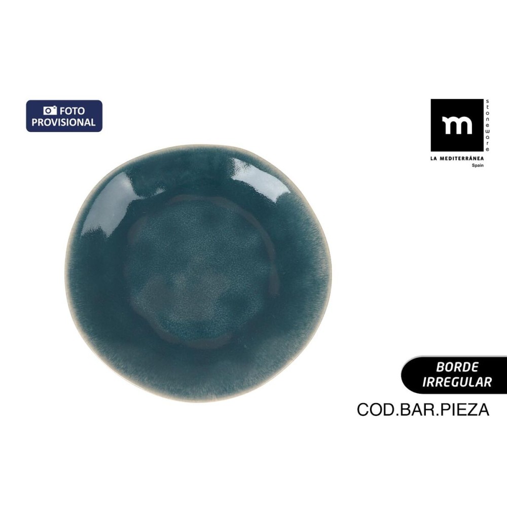 Flacher Teller La Mediterránea Ocean blue (12 Stück)
