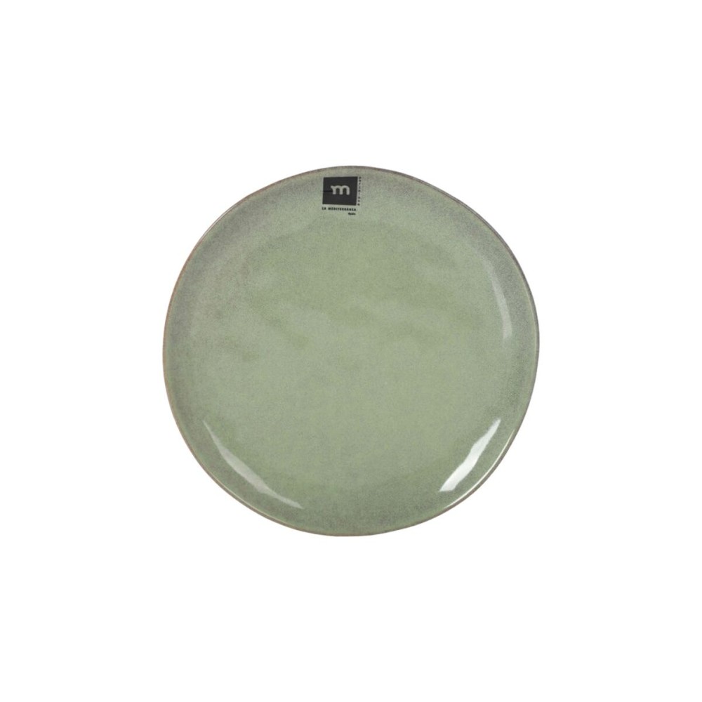 Assiette plate La Mediterránea Macarella green Ø 20,5 cm (24 Unités)