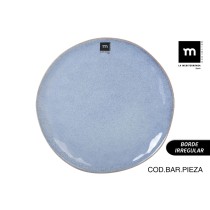 Assiette plate La Mediterránea Macarella blue Ø 26,5 cm (12 Unités)