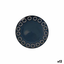 Assiette plate La Mediterránea Almudena Bleu (12 Unités)