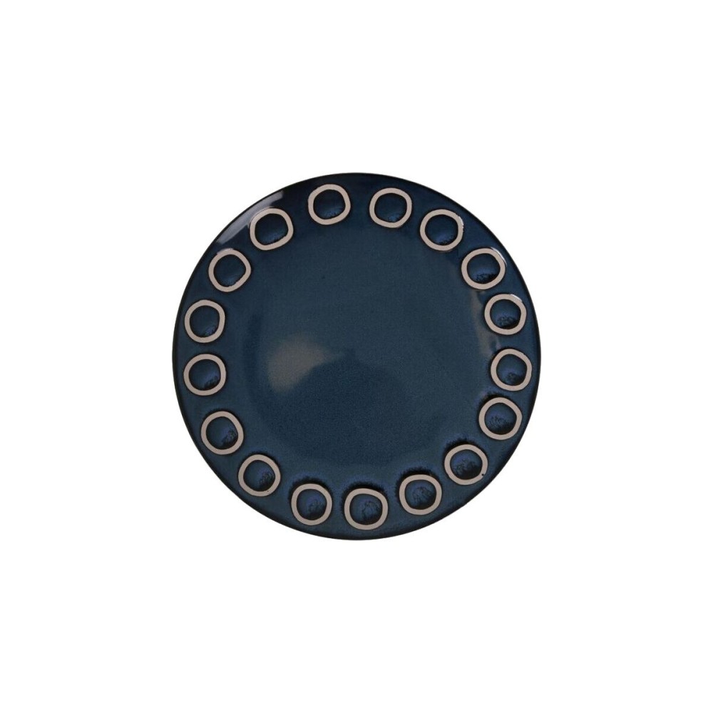 Assiette plate La Mediterránea Almudena Bleu (12 Unités)