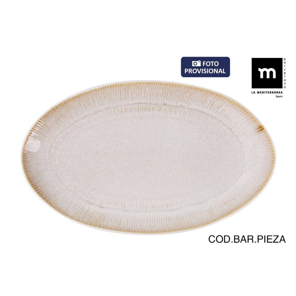 Plat à Gratin La Mediterránea Calobra 34,1 x 20,7 cm (12 Unités)