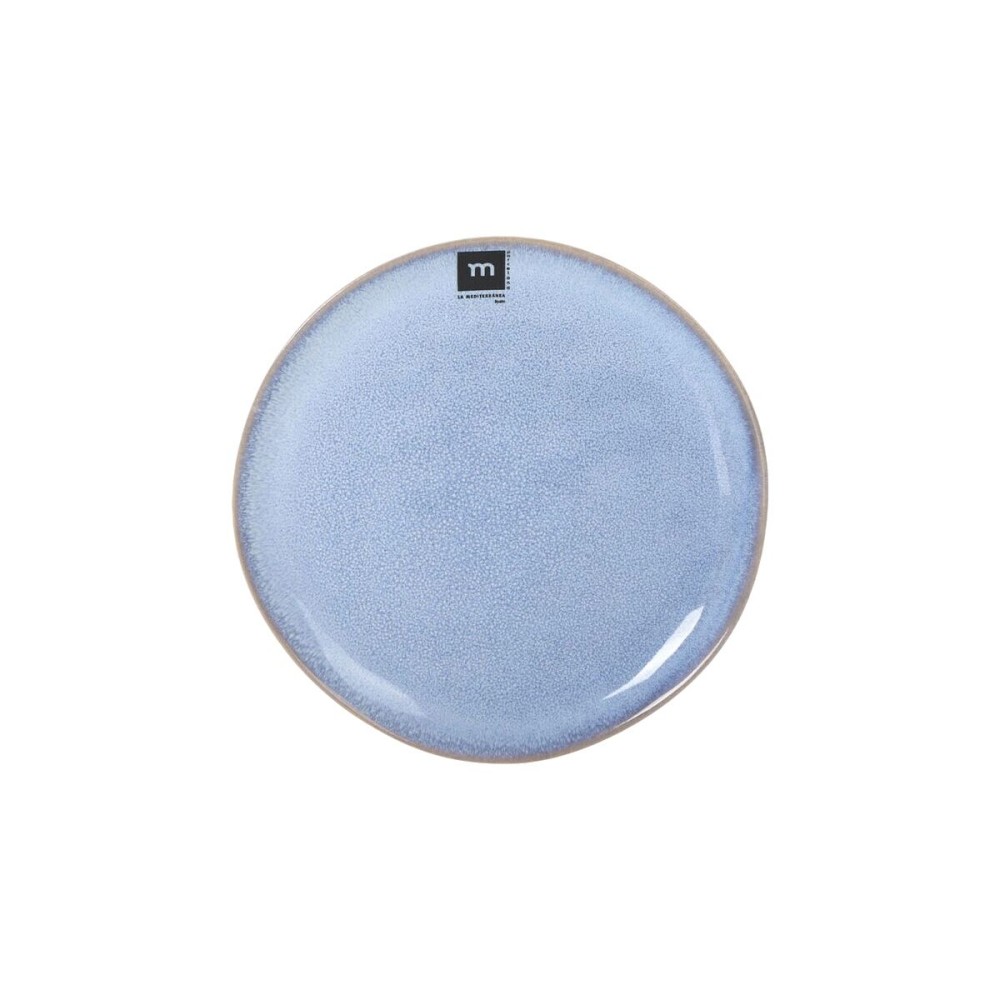 Assiette plate La Mediterránea Macarella blue Ø 20,5 cm (24 Unités)