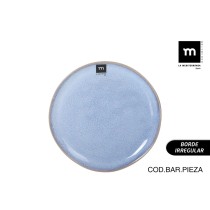 Flacher Teller La Mediterránea Macarella blue Ø 20,5 cm (24 Stück)