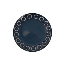 Assiette plate La Mediterránea Almudena Bleu (12 Unités)