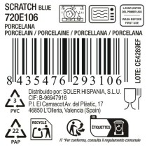 Kochschüssel La Mediterránea Scratch blue (8 Stück)