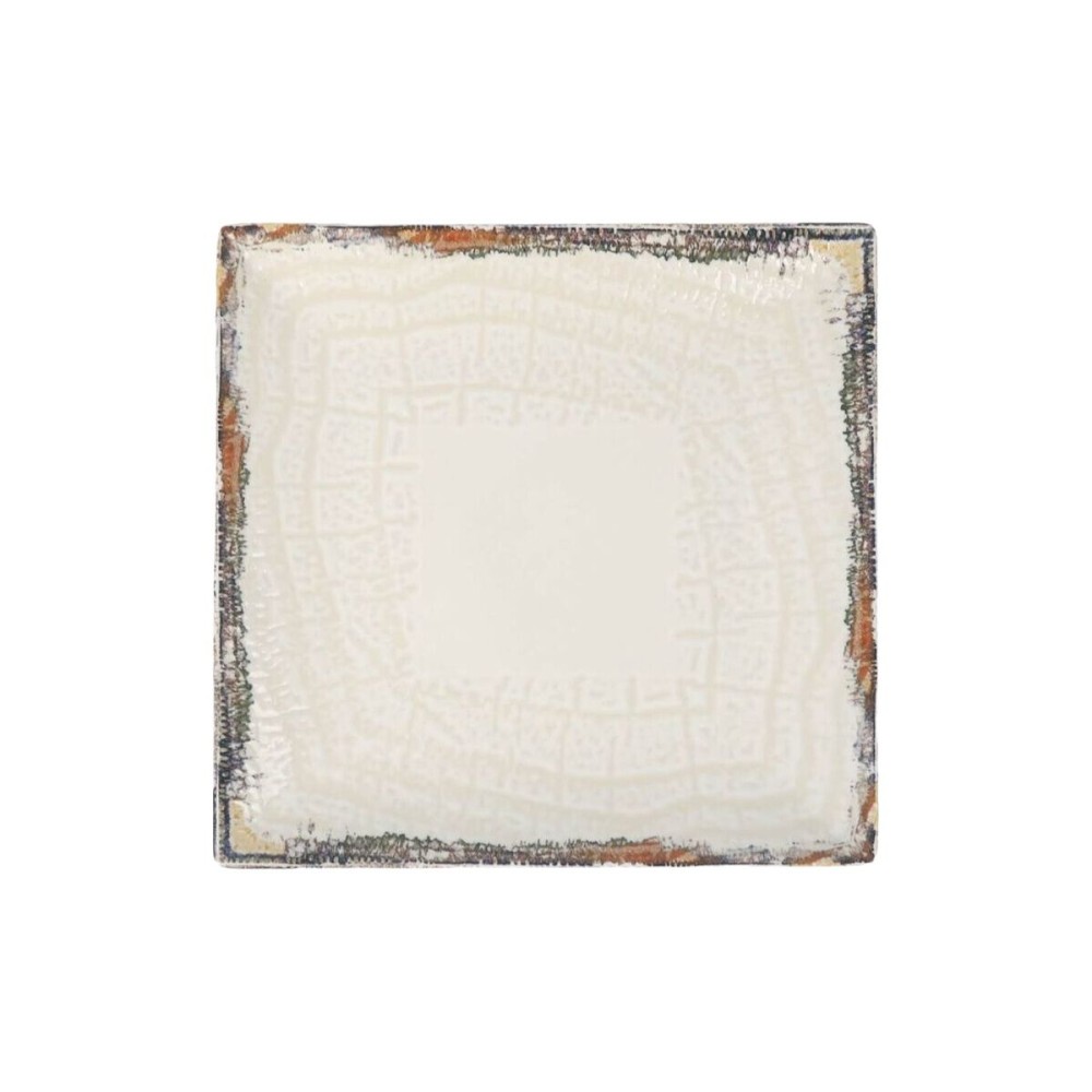 Assiette plate La Mediterránea Albus 24 x 24 x 2 cm (6 Unités)