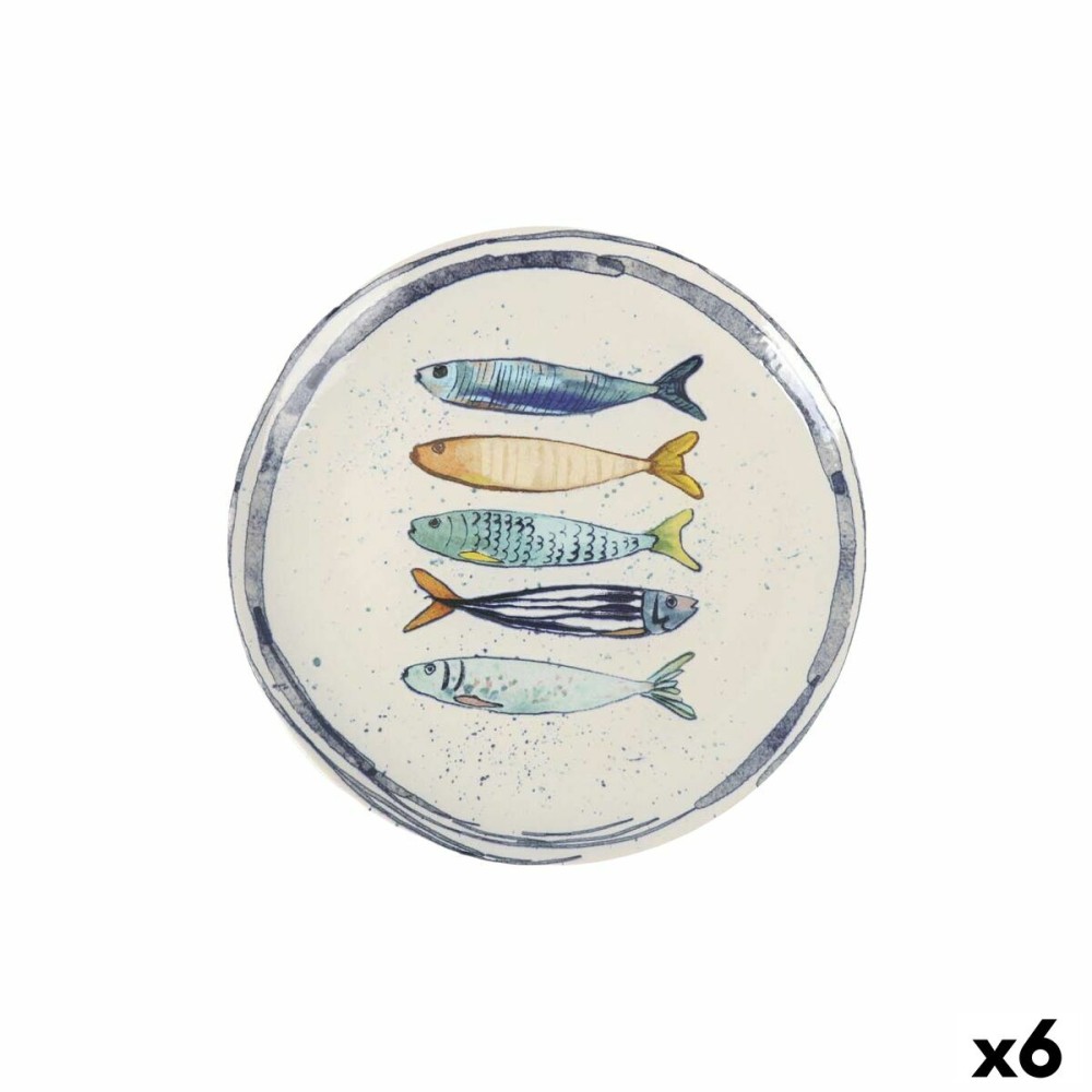 Flacher Teller La Mediterránea Peixe Ø 26 cm (6 Stück)