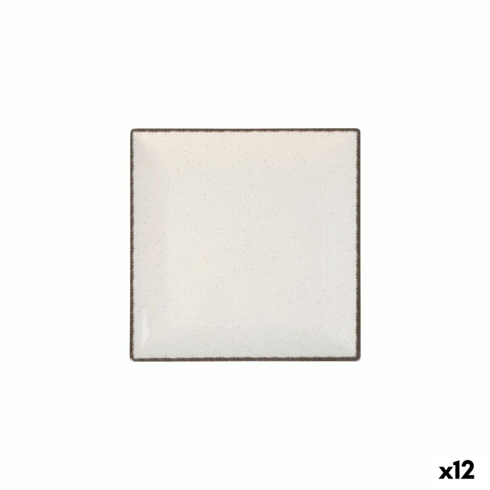 Assiette à dessert La Mediterránea Anllo 18 x 18 x 2 cm (12 Unités)