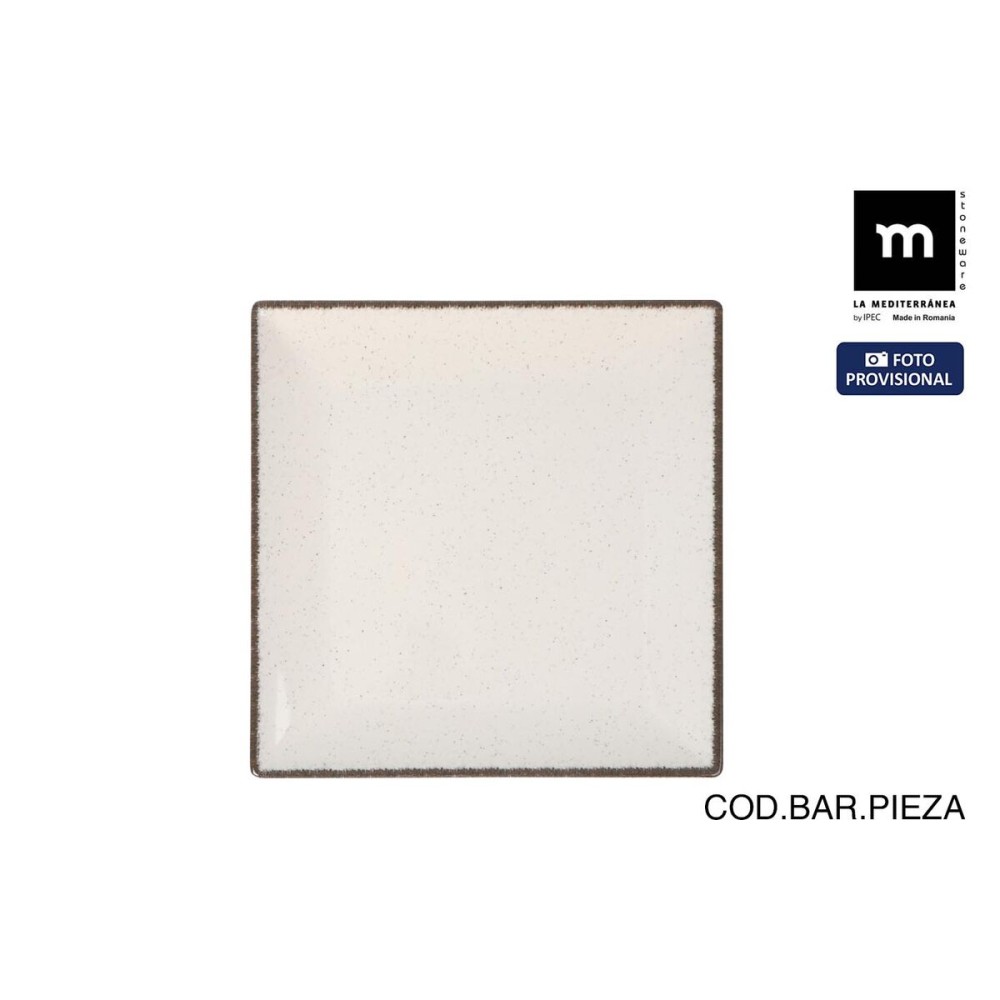 Dessert dish La Mediterránea Anllo 18 x 18 x 2 cm (12 Units)