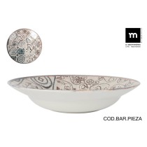 Assiette à pâtes La Mediterránea Grecia Ø 29 cm (6 Unités)