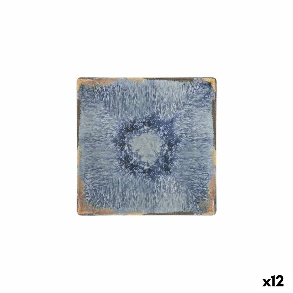 Assiette à dessert La Mediterránea Aelia 18 x 18 x 2 cm (12 Unités)