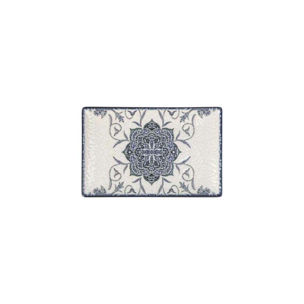 Plat à Gratin La Mediterránea Rosetta Rectangulaire 20 x 13 x 2 cm (24 Unités)
