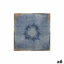 Assiette plate La Mediterránea Aelia 24 x 24 x 2 cm (6 Unités)