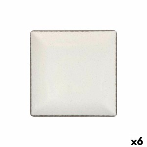Flacher Teller La Mediterránea Anllo 24 x 24 x 2 cm (6 Stück)