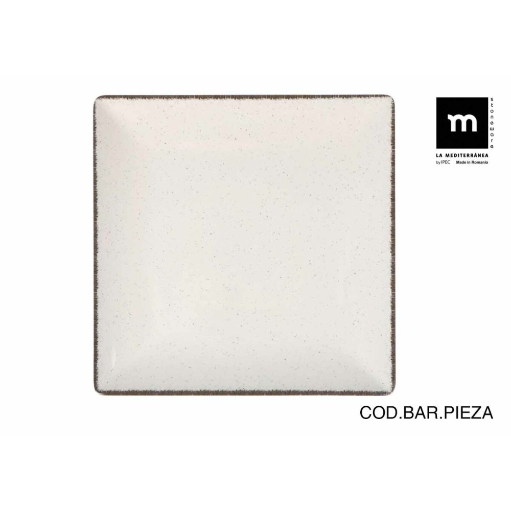 Flacher Teller La Mediterránea Anllo 24 x 24 x 2 cm (6 Stück)