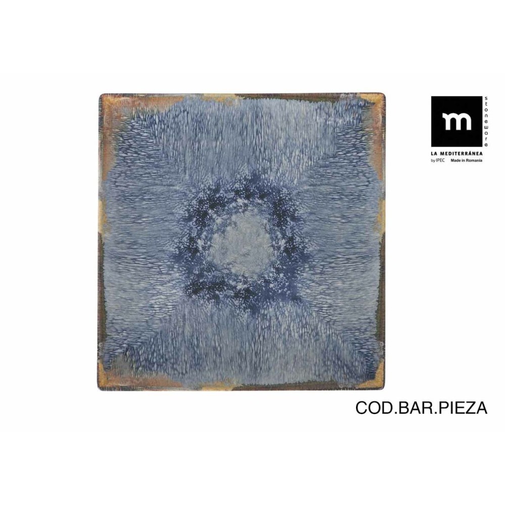 Flacher Teller La Mediterránea Aelia 24 x 24 x 2 cm (6 Stück)