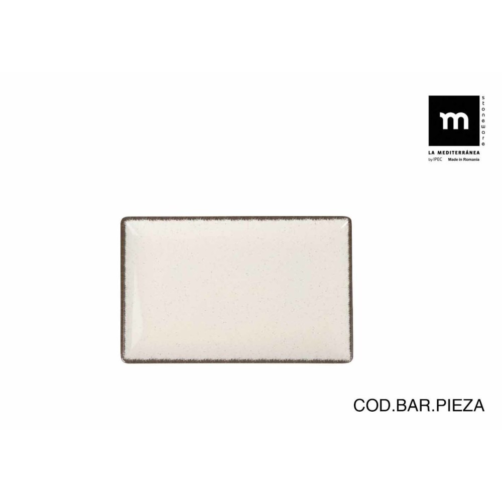 Kochschüssel La Mediterránea Anllo rechteckig 20 x 13 x 2 cm (24 Stück)